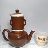 Vintage ceramic individual coffee maker