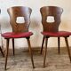 Série de 4 Chaises bistrot Gentiane de Baumann