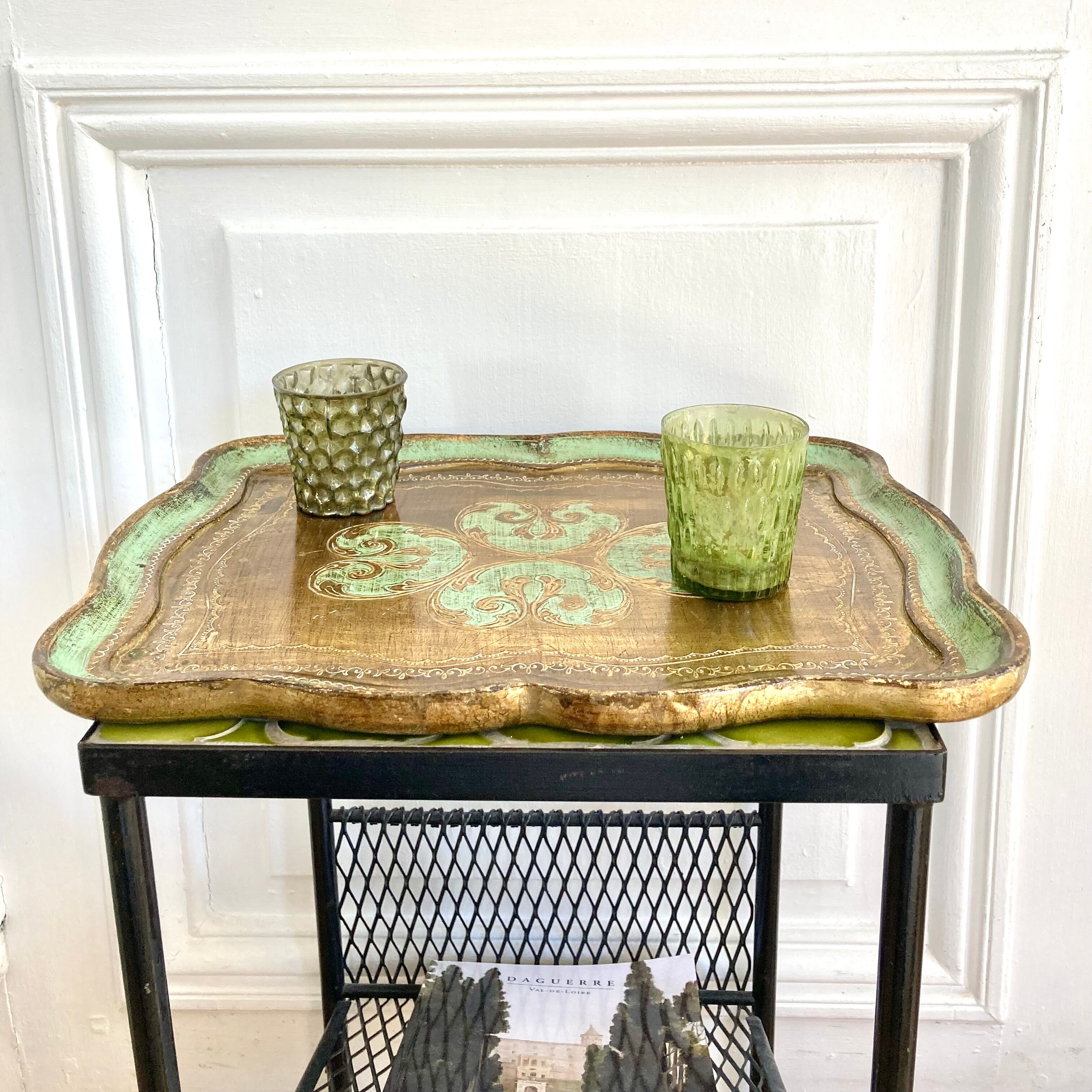 Florentine wooden top