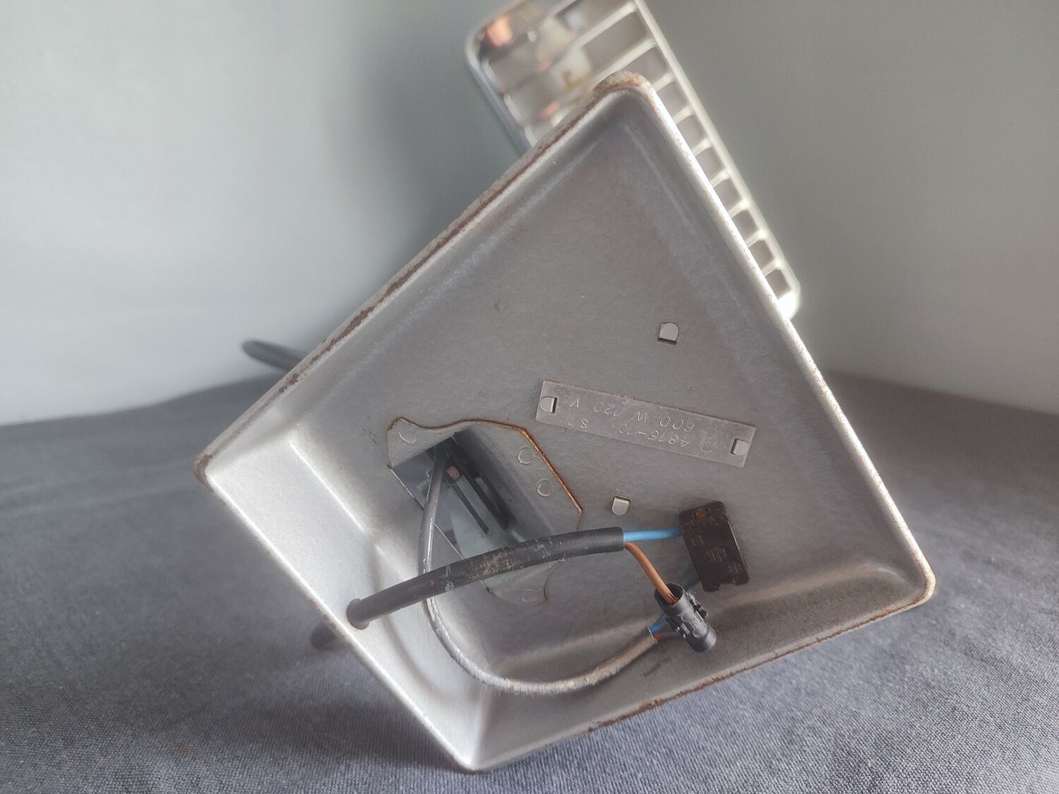 Thermor industrial style table lamp