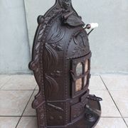 Napoleon iii cast iron wood or coal stove la parisienne