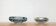 Set of 2 Danish glass bowls from the mid-century by Per Lütken for Holmegaard, 1960s.