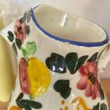 Vintage Hand Painted Ceramic Sangria Jug/Pot