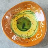 Vintage ceramic pocket emptier signed