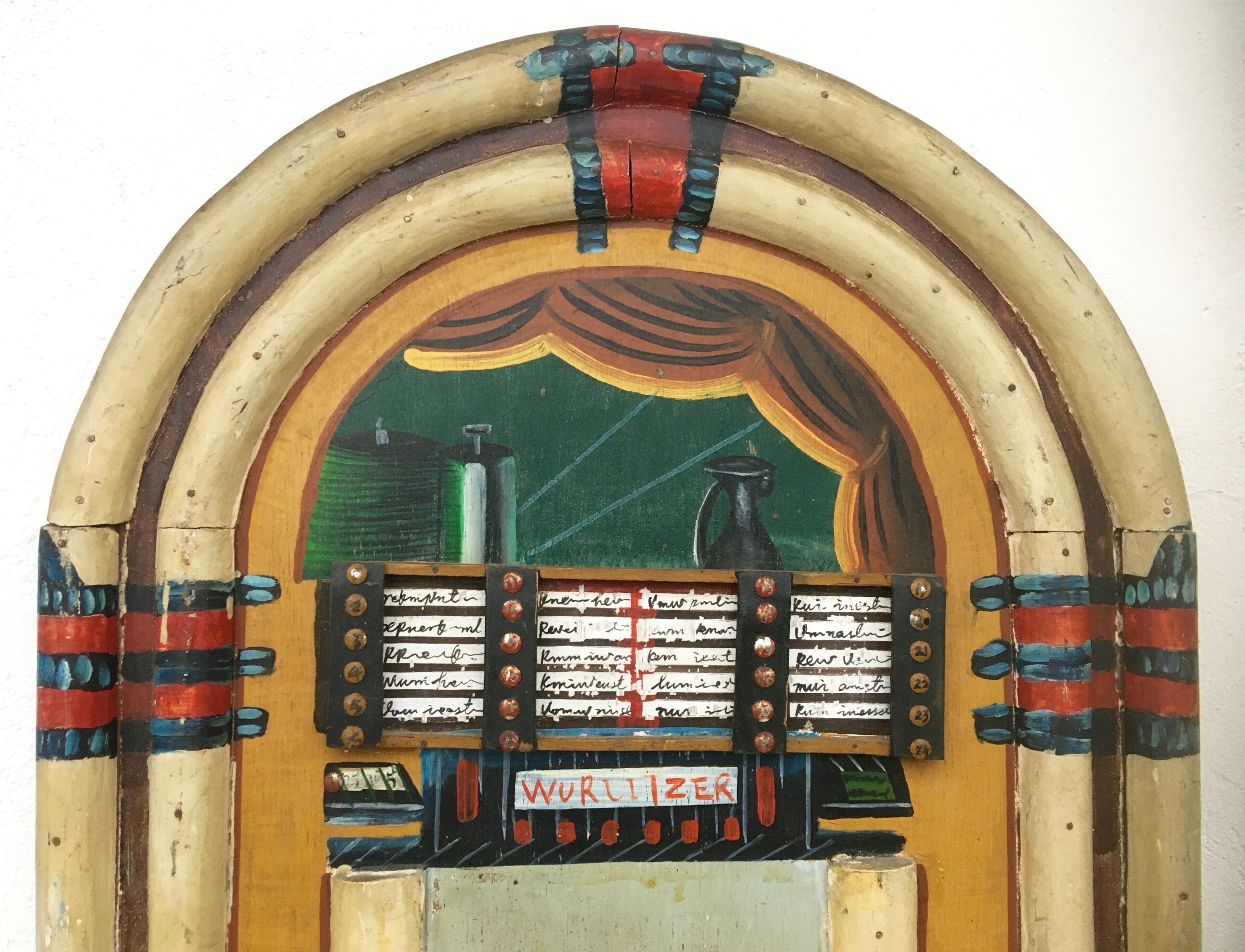 Decorative panel in vintage relief