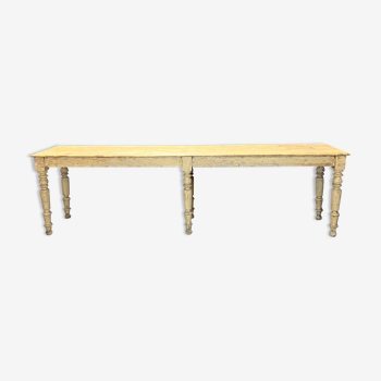 Patinated nineteenth clothier table