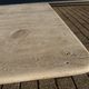 Travertine coffee table Angelo Mangiarotti for Up&Up 1970s