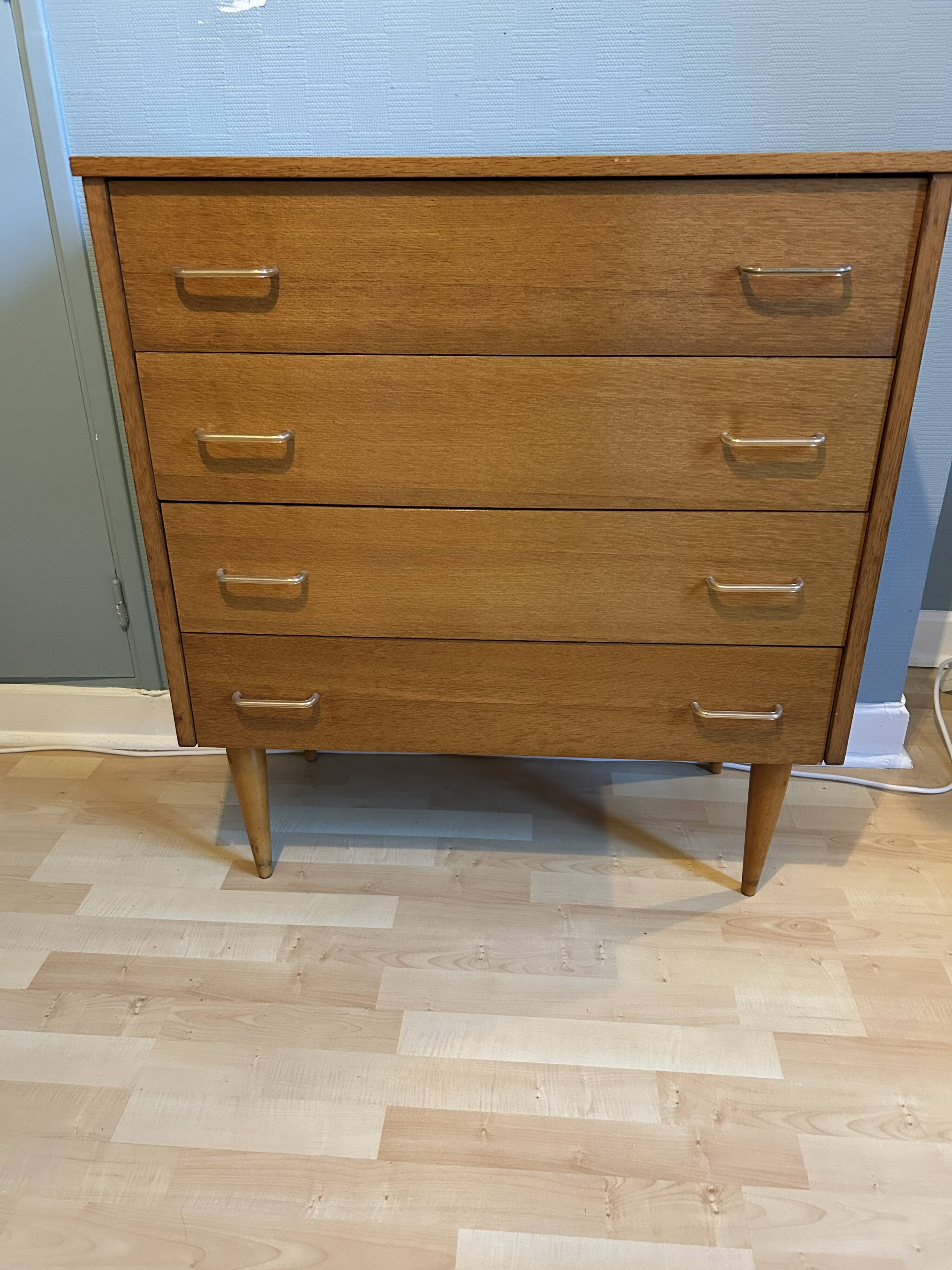 Vintage Scandinavian chest of drawers – 1950s/60s