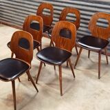 Set of 6 Baumann chairs