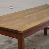 Oak farm table