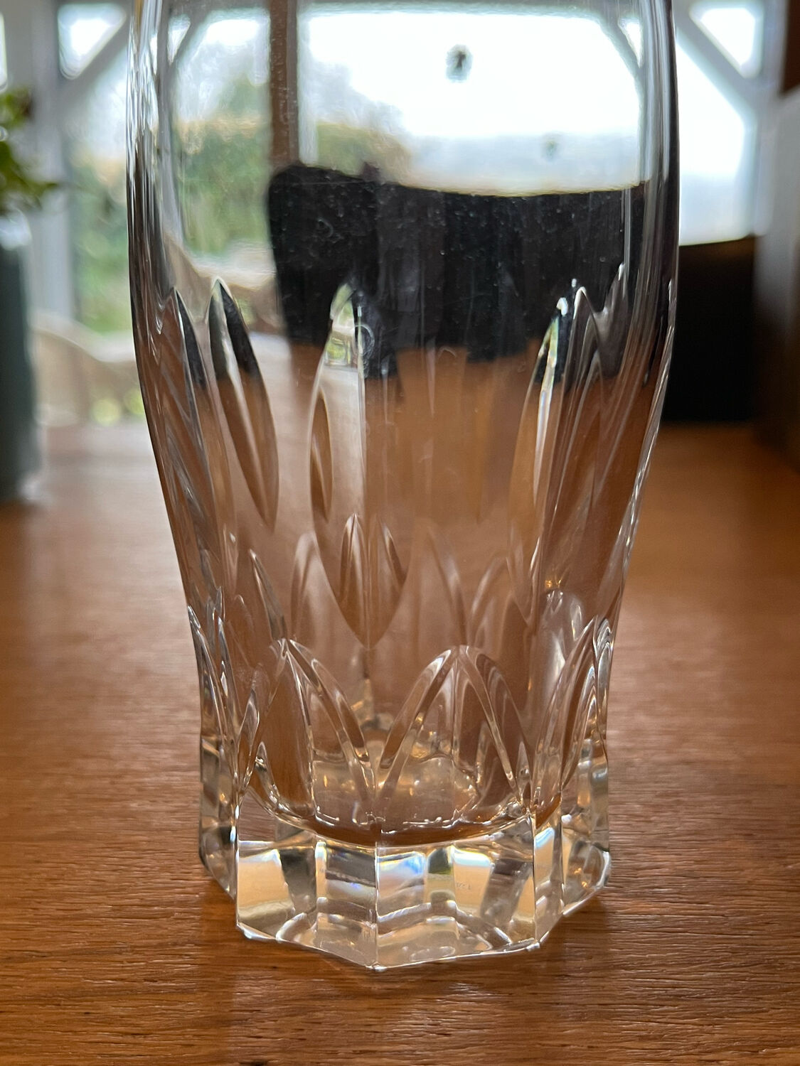 Villeroy & Boch crystal orangeade glasses