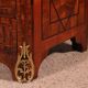 Commode du Dauphiné époque Louis XIV en marqueterie d’olivier