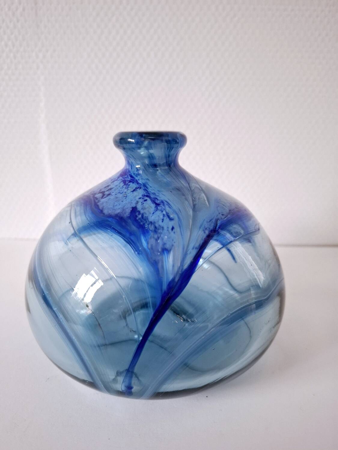 Allex 70s stamped ball vase