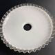 White opaline lampshade late 19th early 20th century
