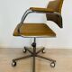 Vintage Mustard Office Chair Model K-380 from Kovona
