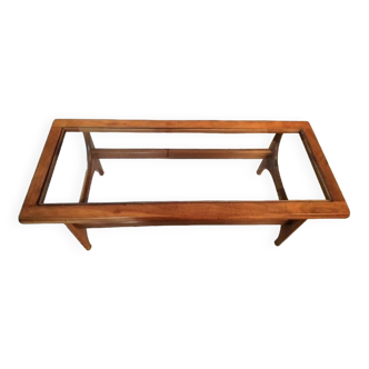 Table basse scandinave, années 60, 70