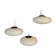 Opaline hanging lamp 1960