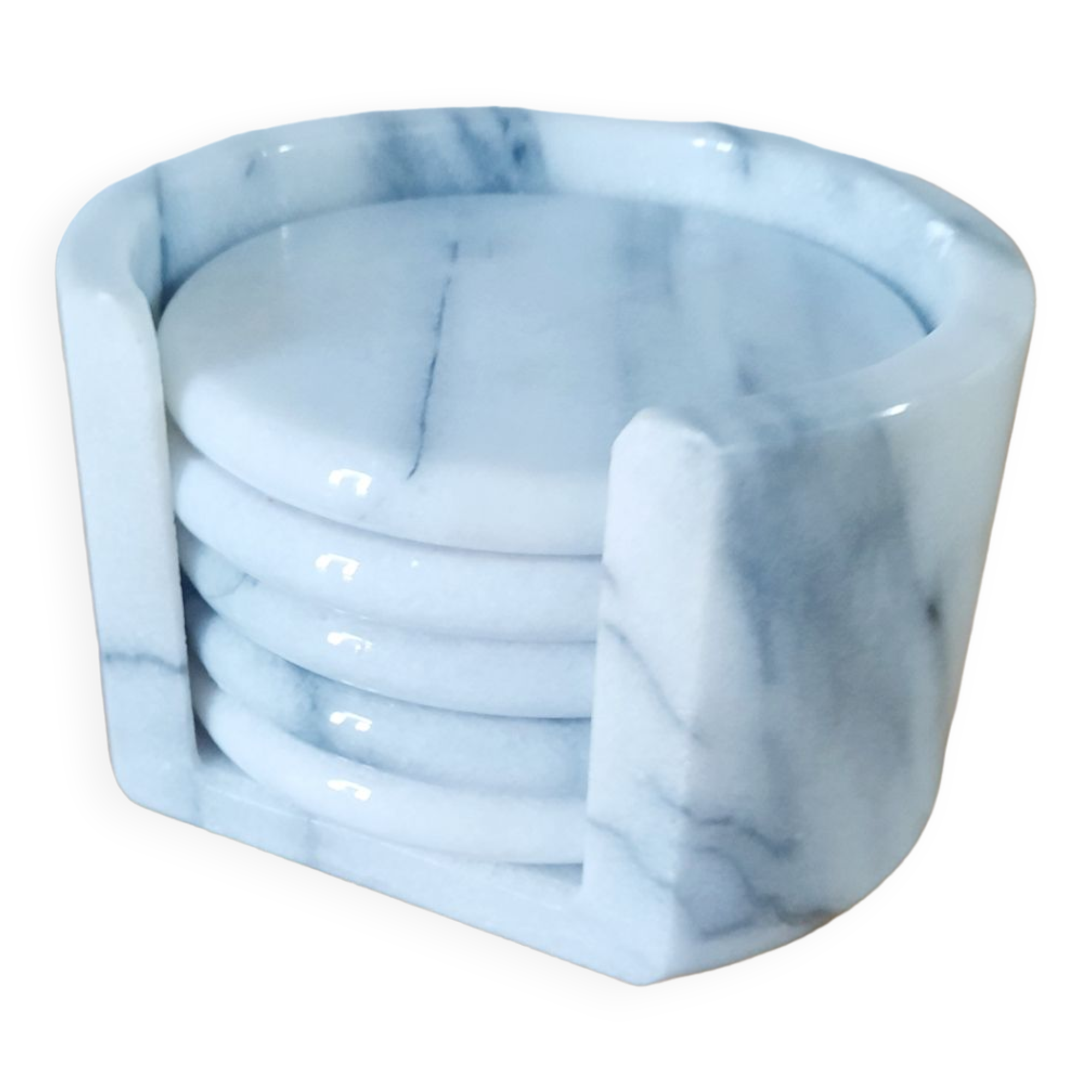 Vintage marble coasters