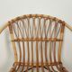 Fauteuil rotin annnées 60