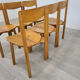 6 chairs coffee vintage 60s
