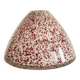 Murano vase in speckled glass paste