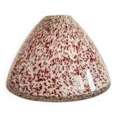 Vase Murano en pâte de verre moucheté
