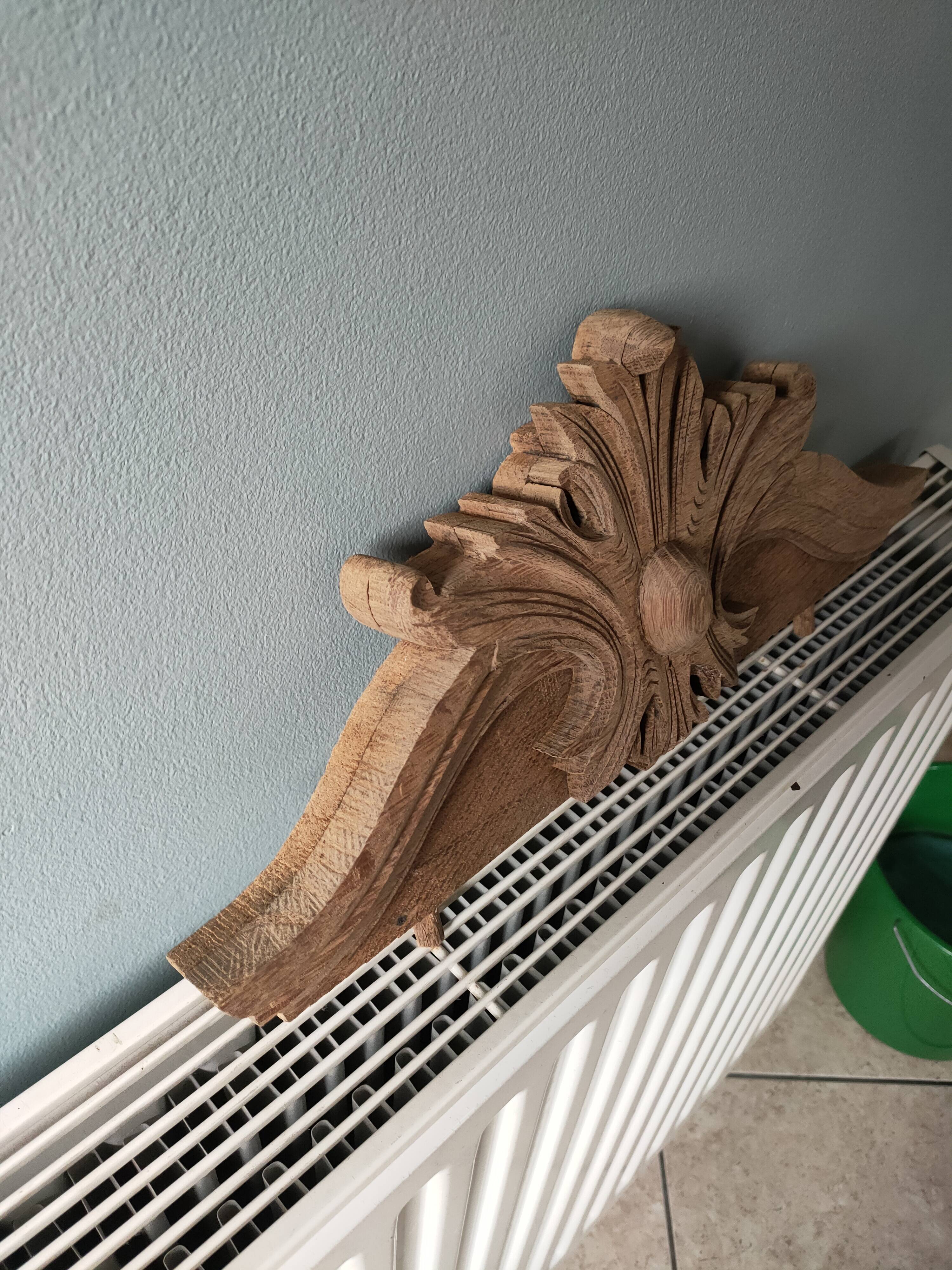 old oak pediment