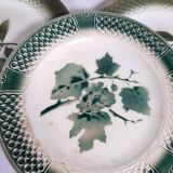 Antique plates from the Fenal Frères Pexonne factory.