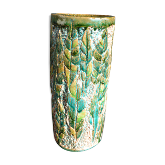 Vallauris vase signed