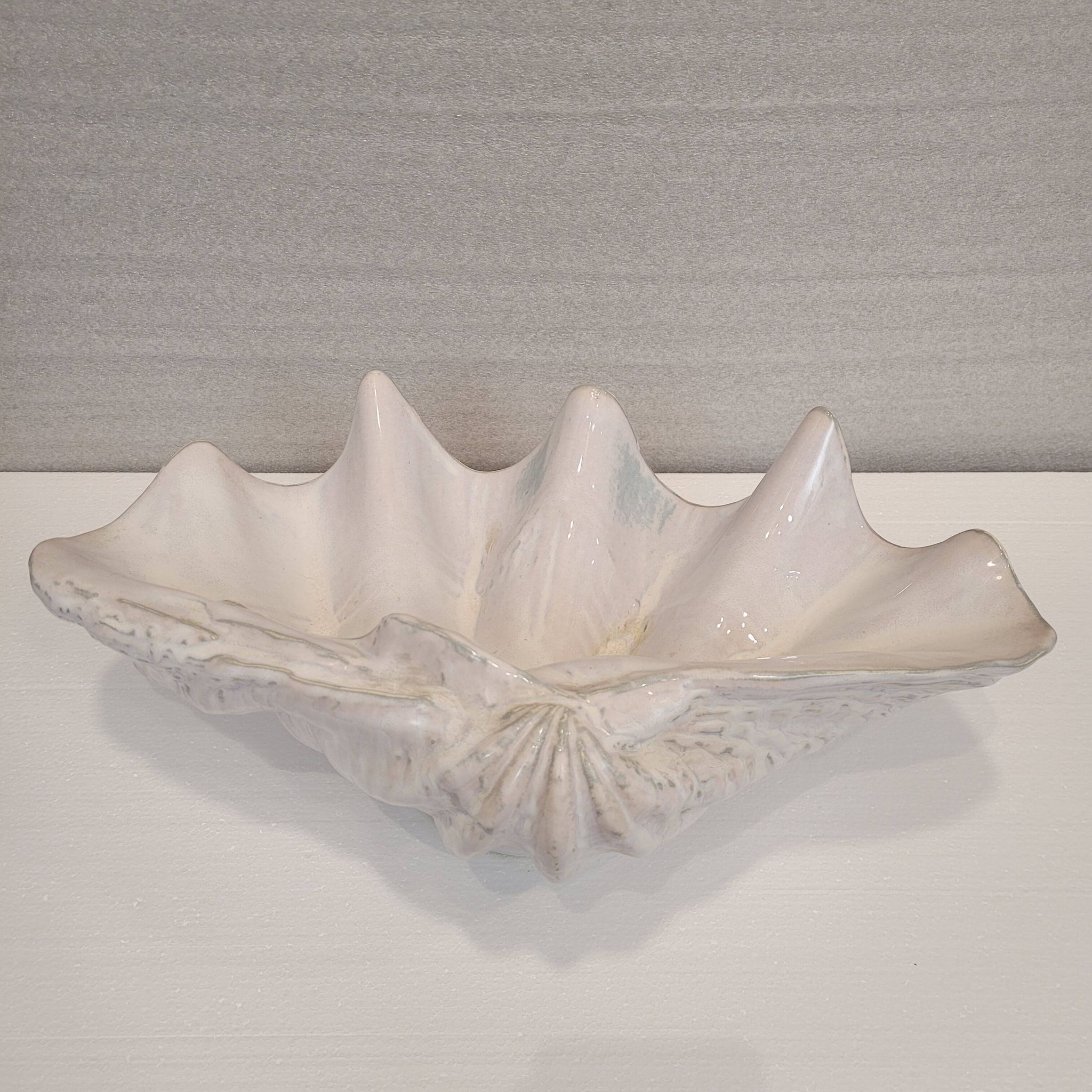 Center of table “Venera” or “Tridacna”, ceramic glass, 70's - Valencia, Spain