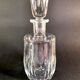 Elegant cut crystal carafe by Baccarat
