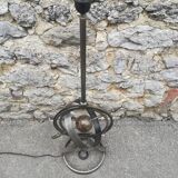 Astrolabe lamp by Jean-Pierre Ryckaert 1950