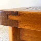 1960s vintage Vallauris ceramic coffee table