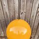 Large yellow hanging lamp, space age style, 1980s