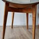Pair of vintage Scandinavian-style skai chairs
