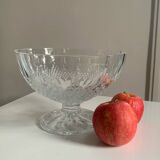 Coupe à fruits en cristal