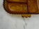 Aperitif dish servant compartments smoked molded glass 60s