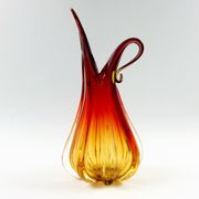 Mid-century murano art glass pitcher, italy, 1960s