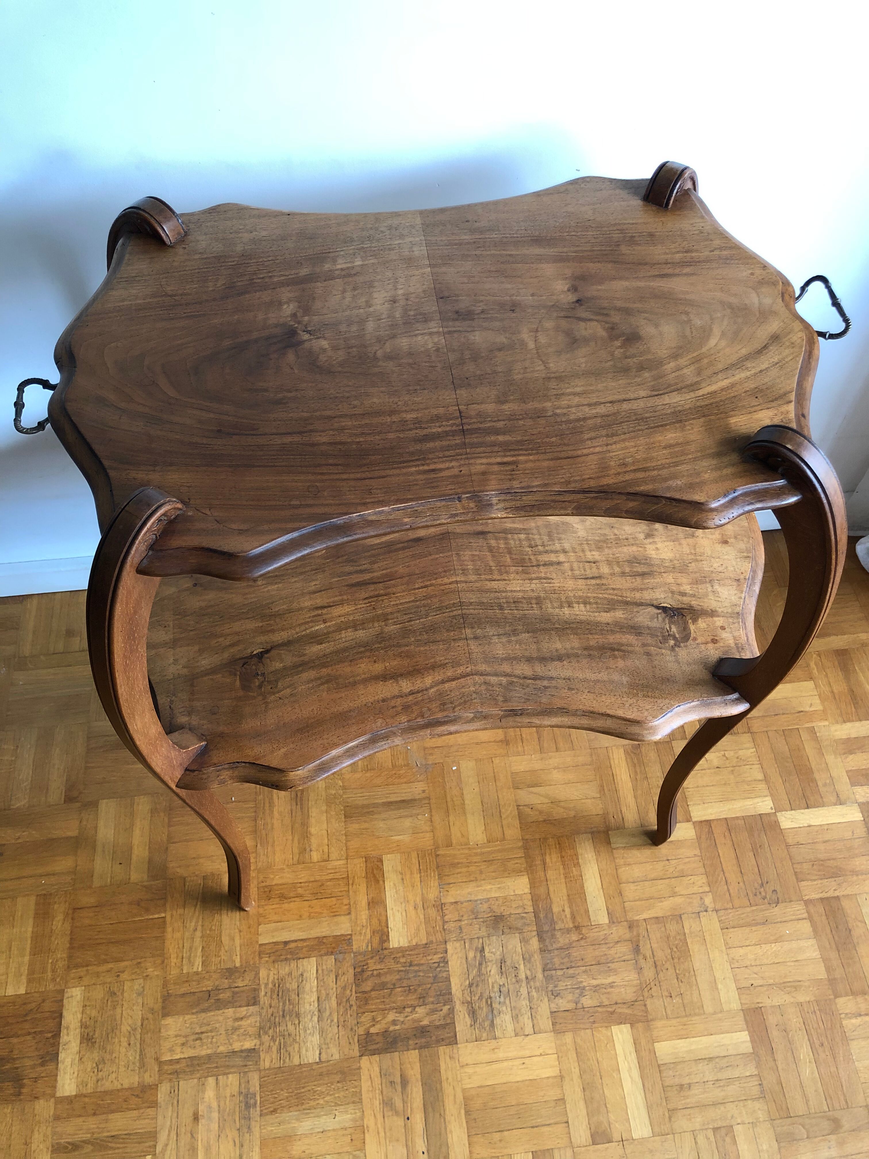 Art nouveau service side table