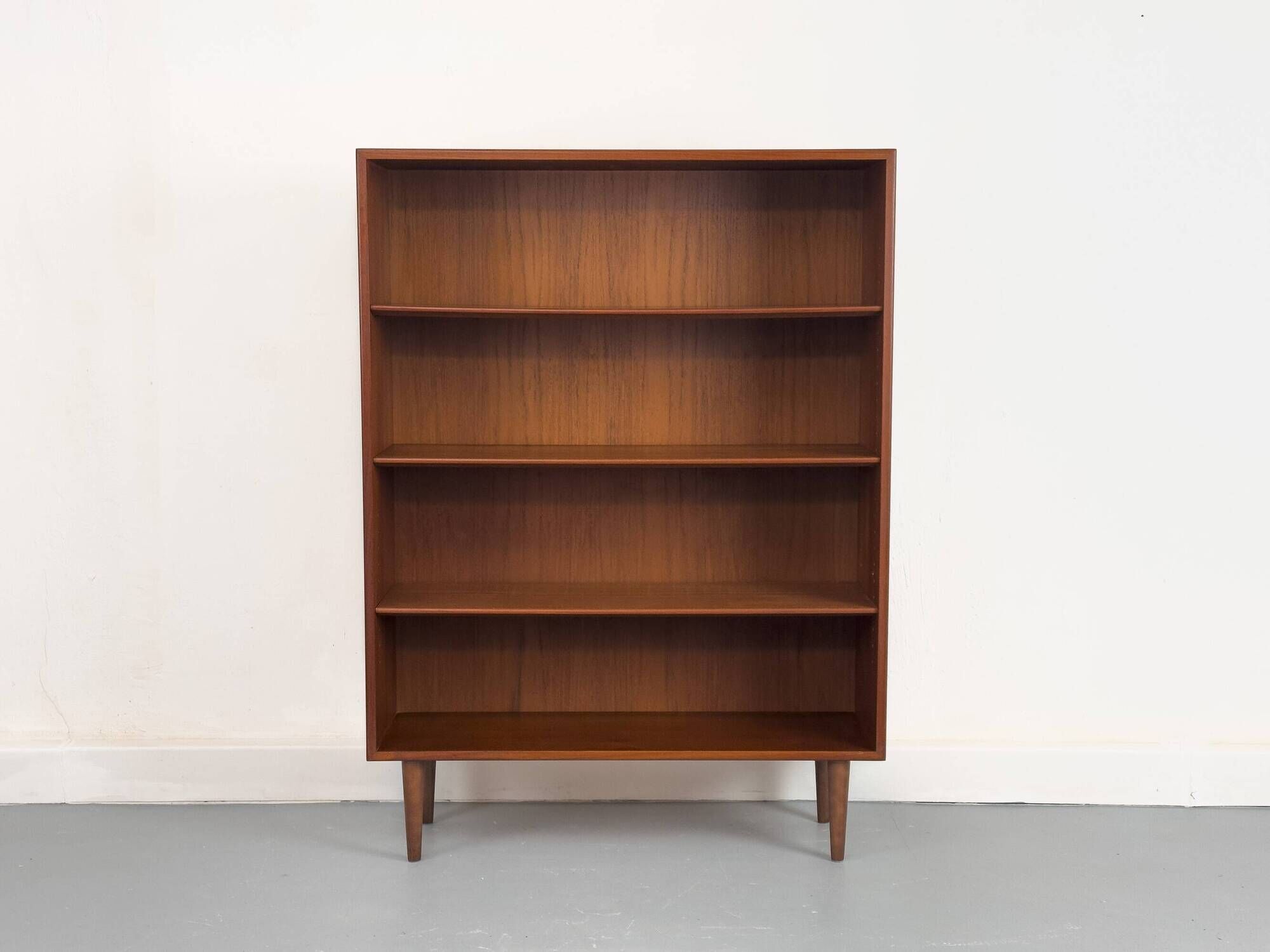 Danish Teak Bookcase by Børge Mogensen for Søborg, 1960s