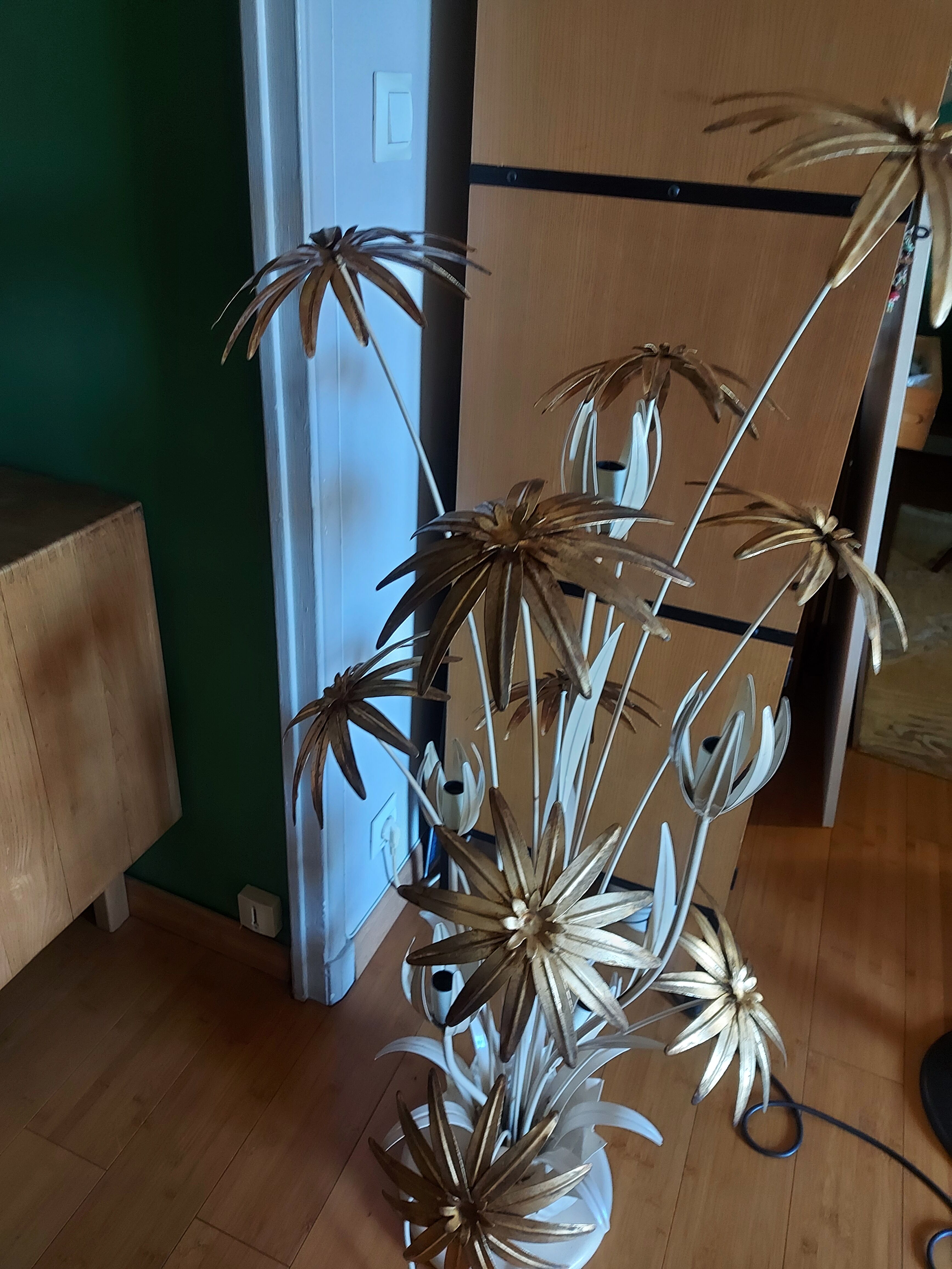 Flower floor lamp design 70'S , Hans Kögl