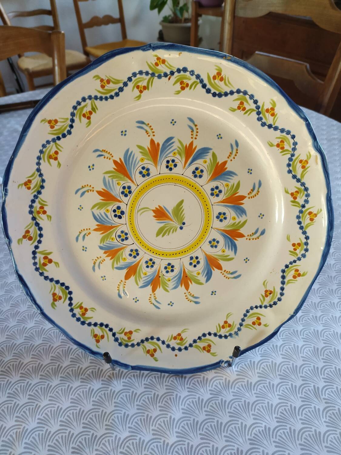 19th century Islettes dish.