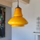 Suspension en opaline orange 70s