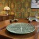 Grande assiette feuille de chou
