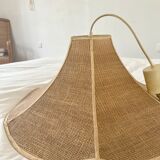 Vintage rattan chandelier