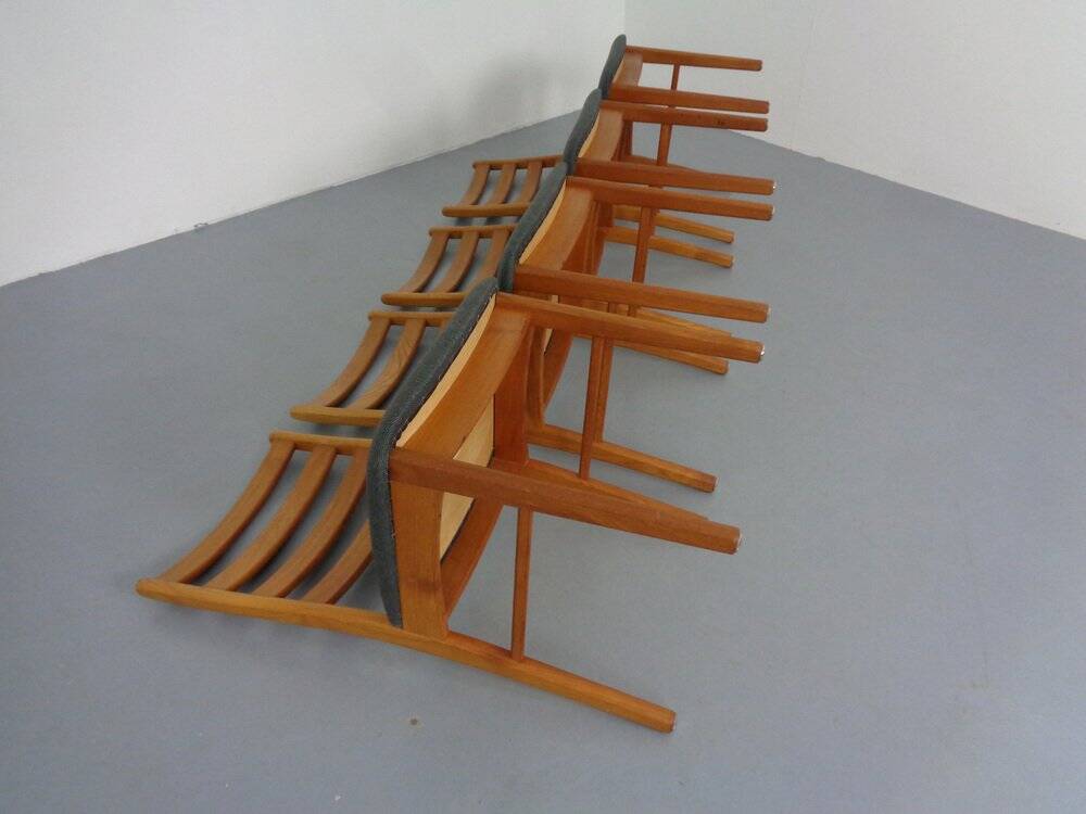 Danish Teak Dining Chairs by Korup Stolefabrik, 1970s, Set of 4