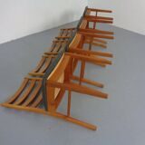 Danish Teak Dining Chairs by Korup Stolefabrik, 1970s, Set of 4