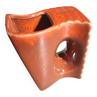 Saucière moderniste en céramique italienne, années 60