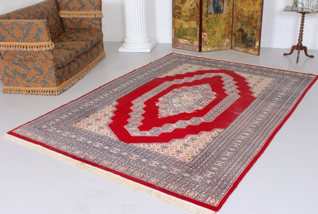 Turkish Persian carpet Turkman wool bokhara 324x218