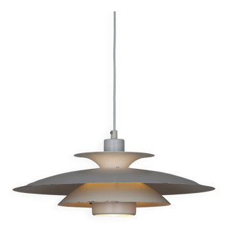 Danish vintage pendant lamp Donau by Kurt Wiborg, Jeka, 1980s